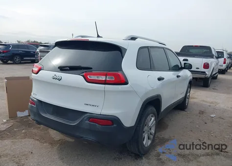 2015 Jeep Cherokee Sport z USA, uszkodzony, nr VIN 1C4PJLAB1FW631553